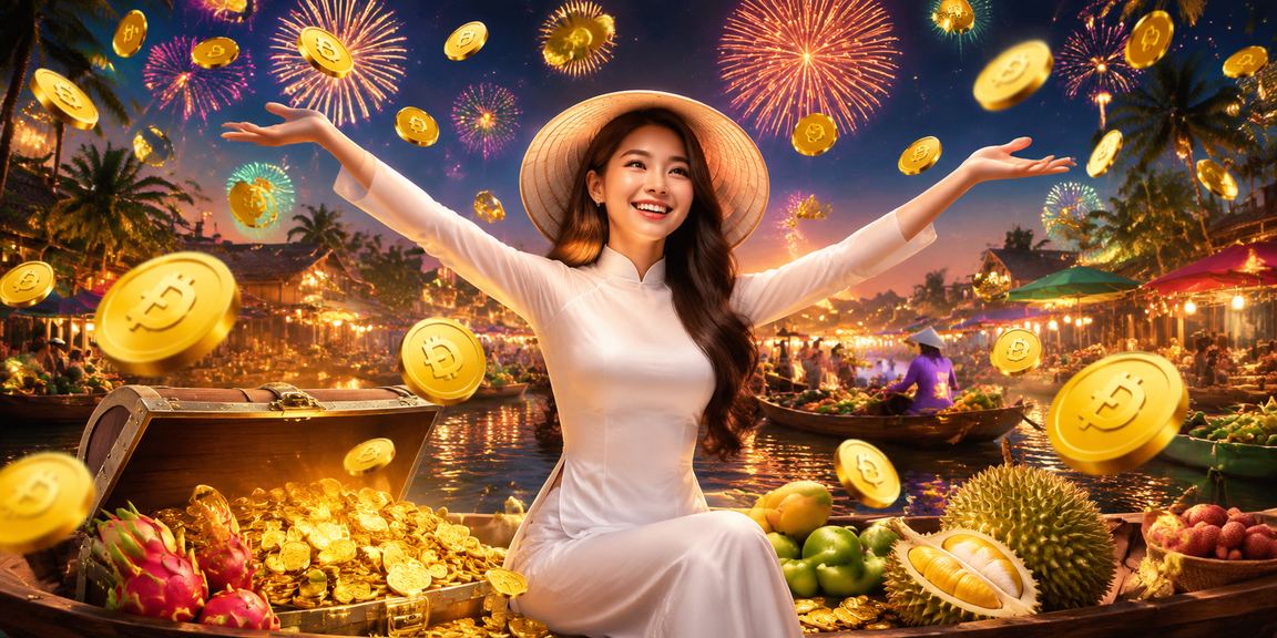 Không khí lễ hội ở vùng Mekong – người dùng truy cập ứng dụng casino trên điện thoại